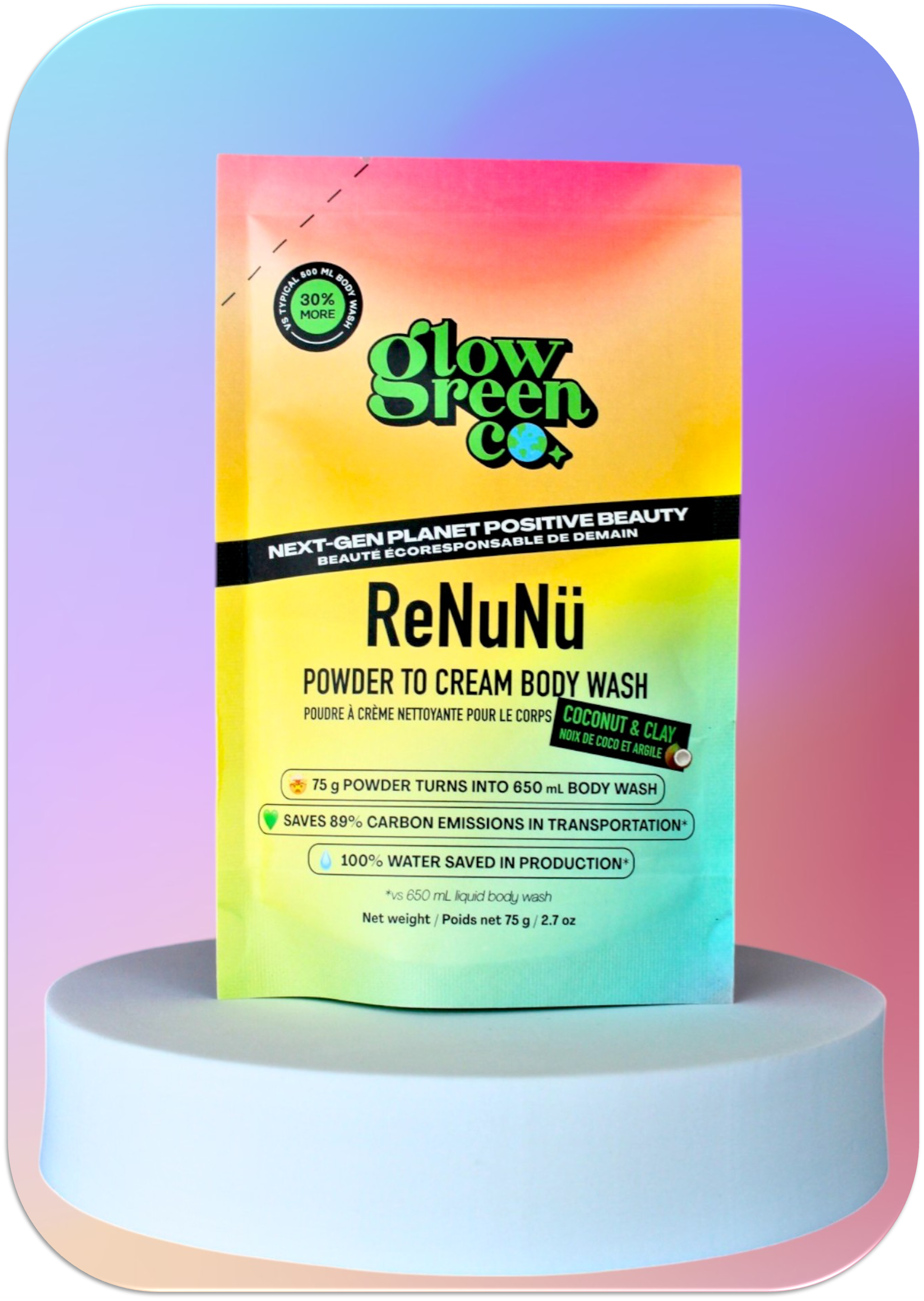 Refill Packs - ReNuNü Powder to Cream Body Wash